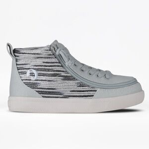 BILLY Classic D|R High Top - AFO-friendly shoes - Silver Streak Like New